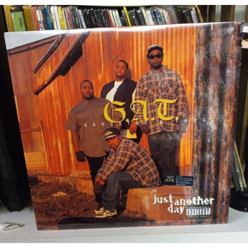 G.A.T. Gangstas & Thugs Just Another Day LP SEALED NEW VINYL RECORD rap 1995